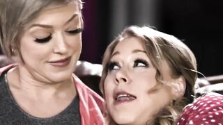 MILFs Dee Williams and Katie Morgan team up to drain my balls
