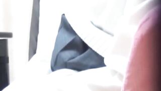 Pretty Japanese musician pokes pussy with a thick marker
