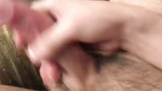 Teen Cameron Dane smells hairy pit then jerks off