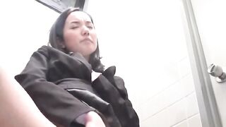 Lovely babe recorded fingering pussy until she squirts