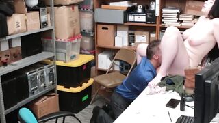 ShopliftersPunished.com - Curvy Amillia Onyx banged hard from behind after shopliftin