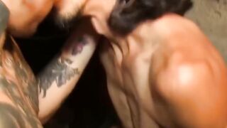 RealAltGuys.com - Bald punk rock jock deepthroats alt boyfriend then enjoys fucking