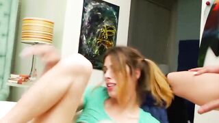 TranssexualNetwork.com - Casey Kisses fucked by Korra Del Rio in threesome