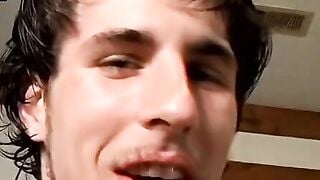Str8Thugs.com - Straight and thuggish twink's solo big load stroking and spraying sce