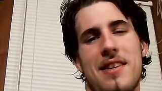 Str8Thugs.com - Straight and thuggish twink's solo big load stroking and spraying sce