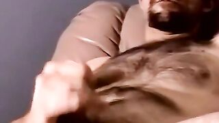 JoeSchmoeXXX.com - Hardcore masturbation with older dude with hairy chest and pride