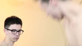 RawTwinkys.com - Naughty twinks chain barebacked after sensual cock sucking
