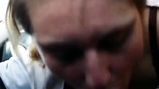 Amateur Blowjob and Cum Swallow for 18-year-old