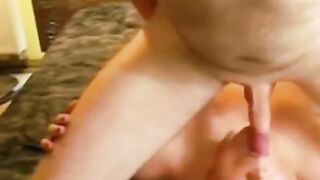 German Amateur Homemade Blowjob and Cum Swallowing