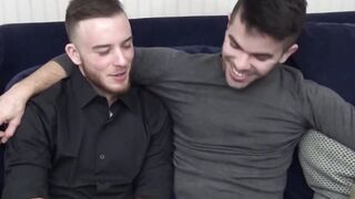 Riley Ross toys FTM Luke Hudsons pussy then drills it raw