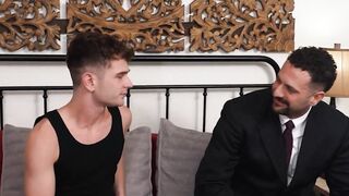 Canyon Coles ass leaks cum after Jimmy Standards pounding