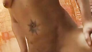 Tattooed Babe Deep-Throats and Rides Cock