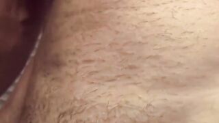 Latino Gabe adores his furry pits and throbbing cock worship