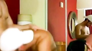BarebackGayPorno.com - Jason Sparks gets his dick sucked in a steamy gay foursome