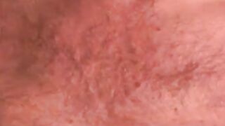 Hairy mature hunk loves pulling his throbbing cock
