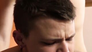 RawTwinkys.com - Austin Lock blows a big cock and gets barebacked hard