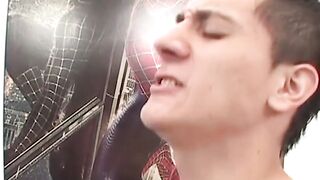 Young Latino fucked raw after long sloppy blowjob
