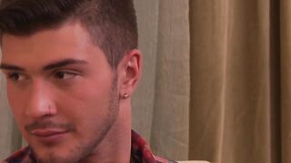 Roman Todd and Justin Dean kiss before passionate anal