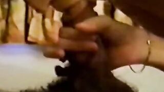Retro Amateur Blowjob with Cumshot
