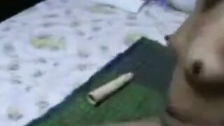 Asian Couple's First Anal Experience