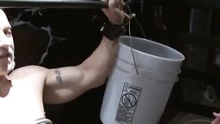 MuscleJockBound.com - Drake trains Joe Giovanni with zapper and piss bucket