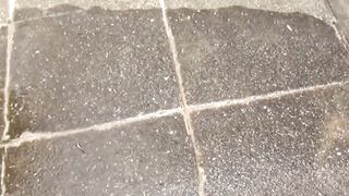 Nature demands outdoor urine when bladder cant wait longer