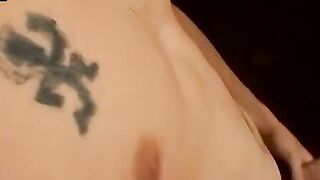Str8Thugs.com - Straight thug with piercings rocks his hard penis in solo stroking cu
