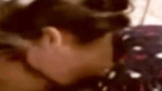 Arab Girl Sucks and Fucks Hard at Home