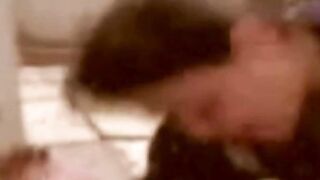 Arab Girl Sucks and Fucks Hard at Home