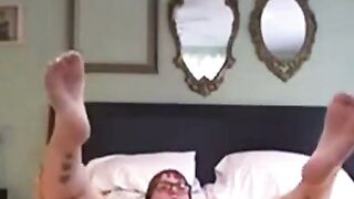 Big-Titted Amateur's Homemade Dildo Fun