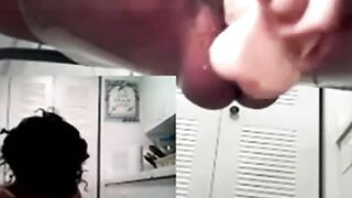 Black Girl Squirts with Sex Toy on Cam