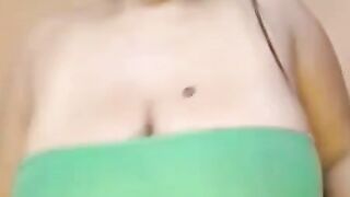 Big-Titted Latina Babe's Webcam Show