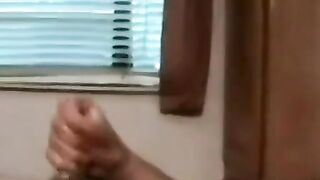 Big cocked gay licks ass while stroking dripping dick
