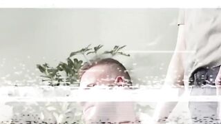 Petite gay Myott Hunter bounces on my dick until I cum