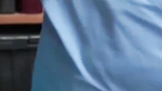 Skinny delinquent stud swallows officers huge black cock deep