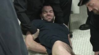 Police Punish a Peeping Pervert Hard