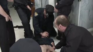 Police Punish a Peeping Pervert Hard