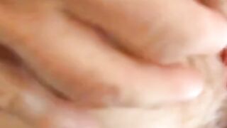 Small tits, big fun: Fucking, fingering & cumming on girly's boobs