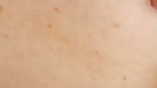 Small tits, big fun: Fucking, fingering & cumming on girly's boobs