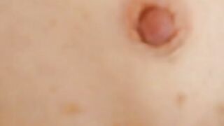 Small tits, big fun: Fucking, fingering & cumming on girly's boobs