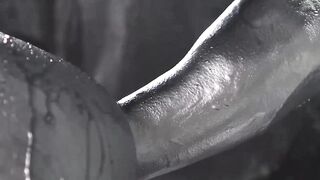 Yoshi Kawasaki and daddy Shusaku breed hard in silver paint