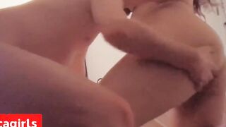 Interracial Couple's Intimate Creampie Sex Tape