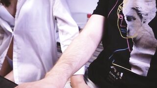 Step-sis Caught Me Jerking off and Made Me Cum in Her Mouth
