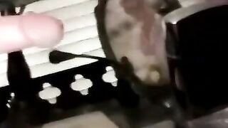 Skinny gay amateur cums from furious fist pumping