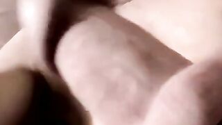 Skinny gay amateur cums from furious fist pumping