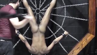 Master Kaden Roads twists metal screw in captive pucker