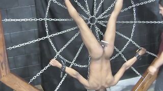 Master Kaden Roads twists metal screw in captive pucker