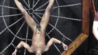 Master Kaden Roads twists metal screw in captive pucker