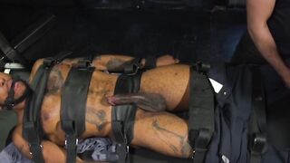 Black Pervert Bound and Punished