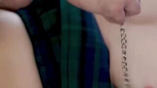 Stepdaughter Blackmail BDSM Threesome